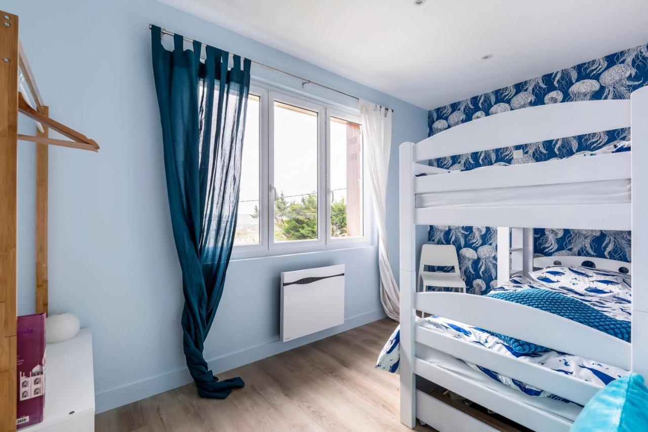 Le Domaine Des Pins - Maison 2 Chambres Vue Mer Le Tréport Dış mekan fotoğraf