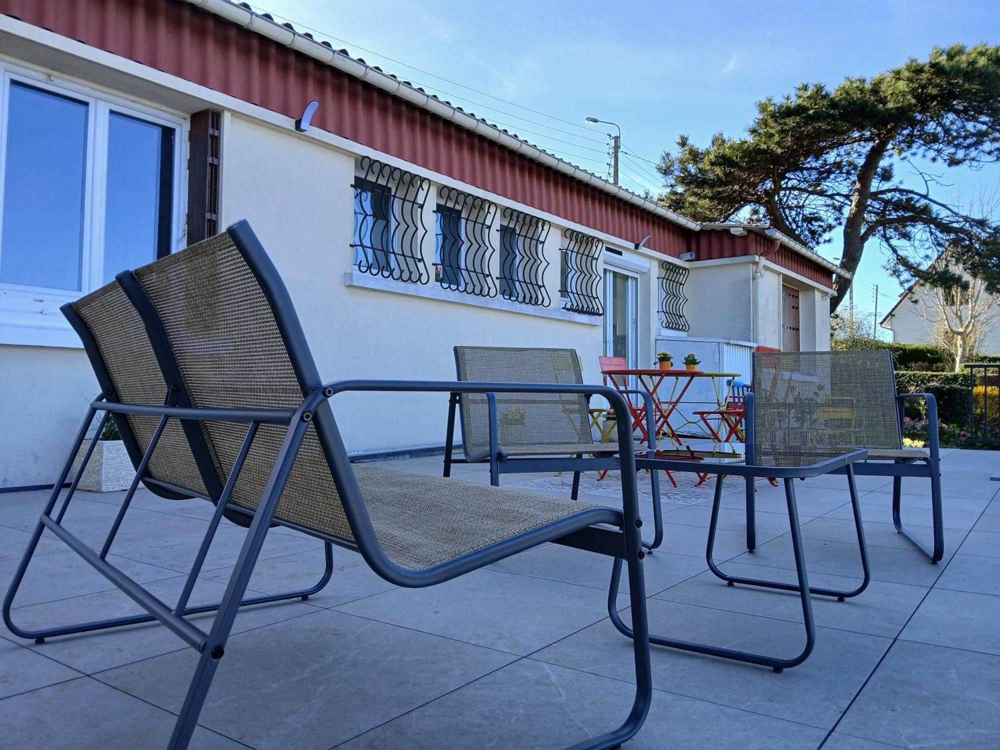 Le Domaine Des Pins - Maison 2 Chambres Vue Mer Le Tréport Dış mekan fotoğraf